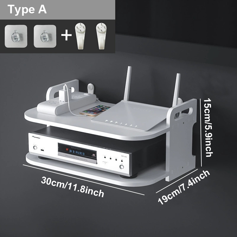 ชั้นวางติดผนังสำหรับจัดเก็บสาย - Desk Setup With Tv บทวิจารณ์และราคา