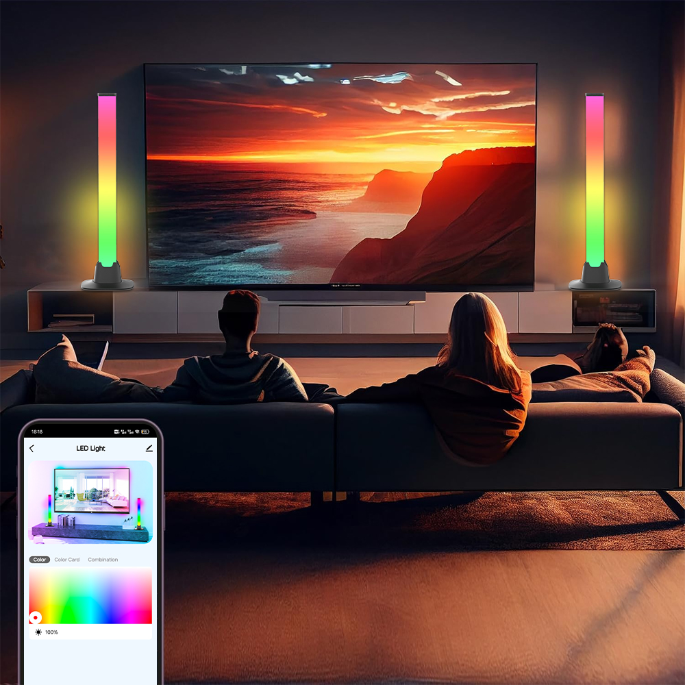 ไฟแบ็คไลท์ทีวี ไฟ LED RGB แบบแ - Desk Setup With Tv บทวิจารณ์และราคา