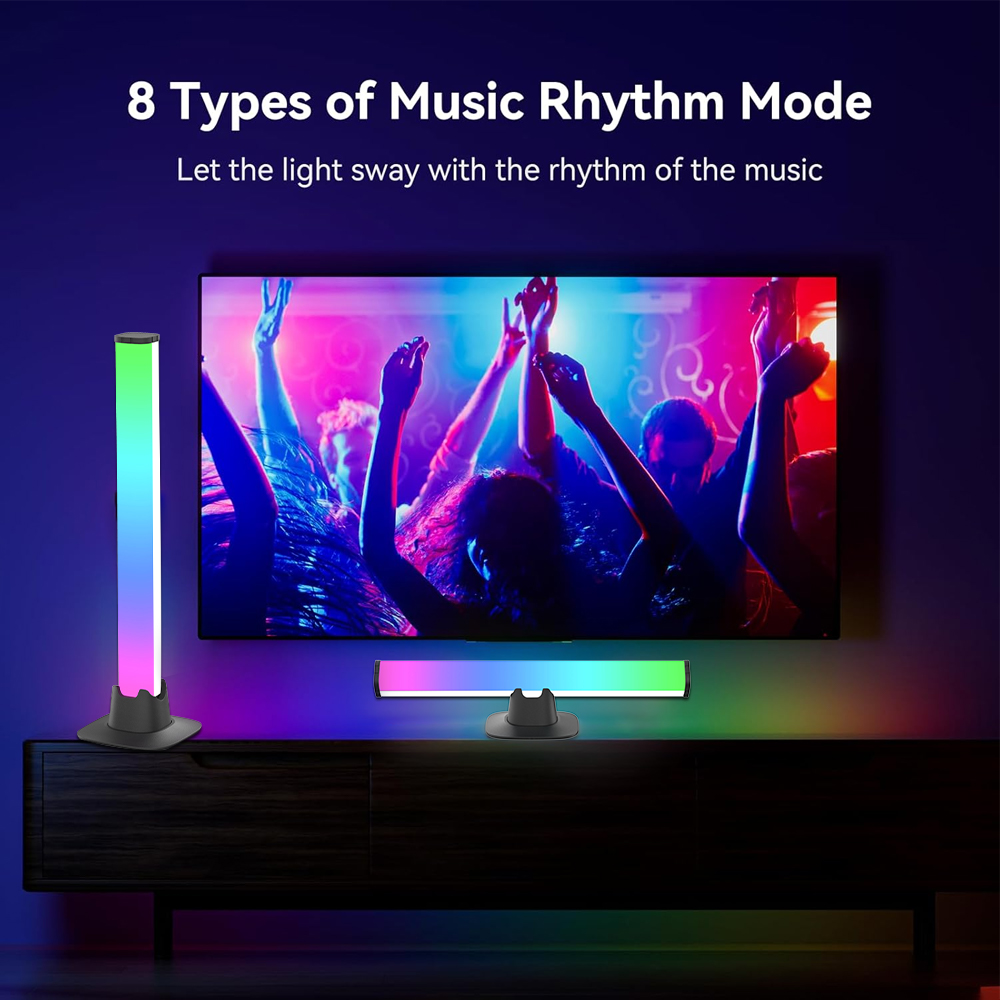 ไฟแบ็คไลท์ทีวี ไฟ LED RGB แบบแ - Desk Setup With Tv บทวิจารณ์และราคา
