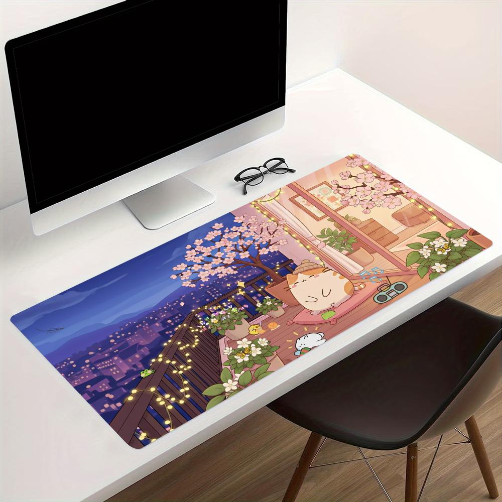 แผ่นรองเมาส์เกมมิ่งขนาดใหญ่ลาย - Desk Setup Pc And Laptop บทวิจารณ์และราคา