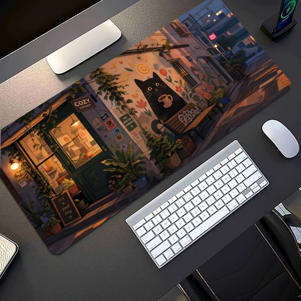 แผ่นรองเมาส์เกมมิ่งขนาดใหญ่ลาย - Desk Setup Pc And Laptop บทวิจารณ์และราคา