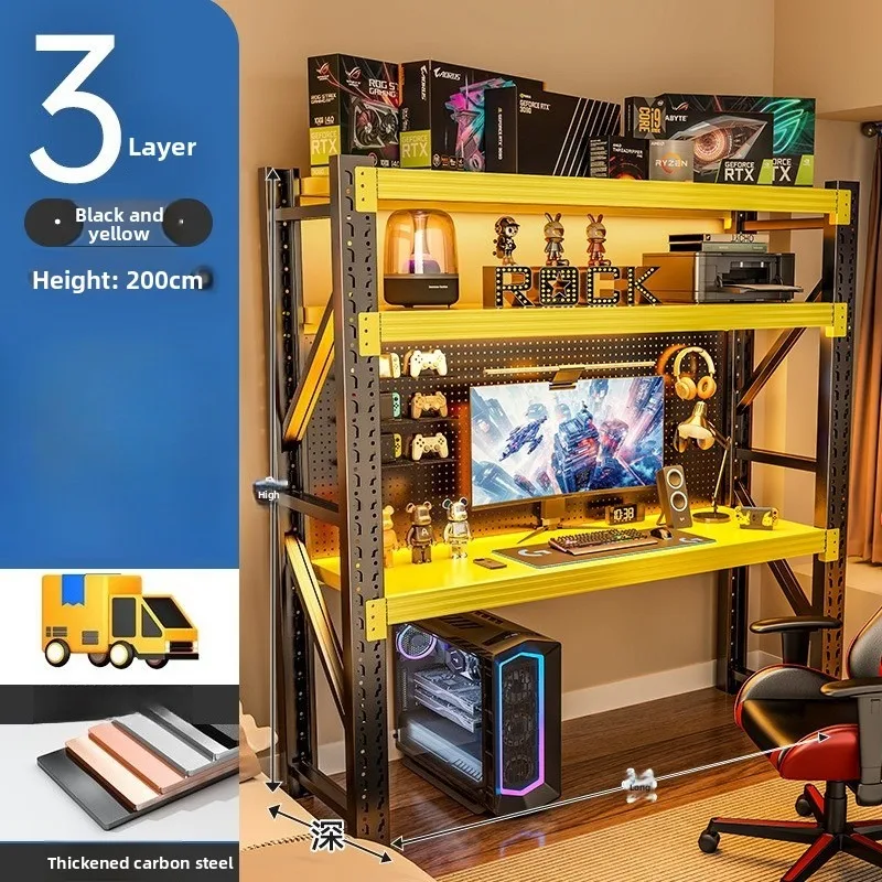 #   โต๊ะเกมมิ่งตามหลักสรีรศาสต - Desk Setup L Shaped บทวิจารณ์และราคา