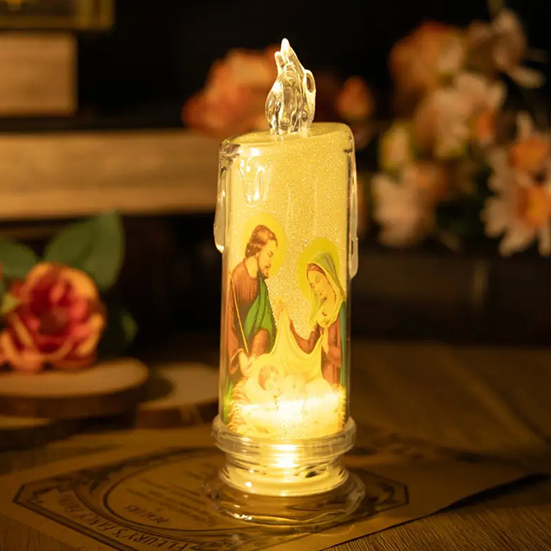 เทียน LED พระเยซูพระแม่มารี แส - Desk Setup Lamp บทวิจารณ์และราคา