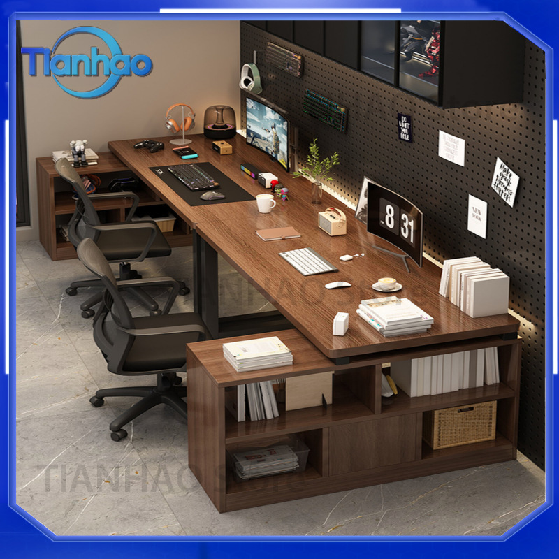 โต๊ะเกมมิ่งรูปตัว L พร้อมชั้นว - Desk Setup L Shaped บทวิจารณ์และราคา