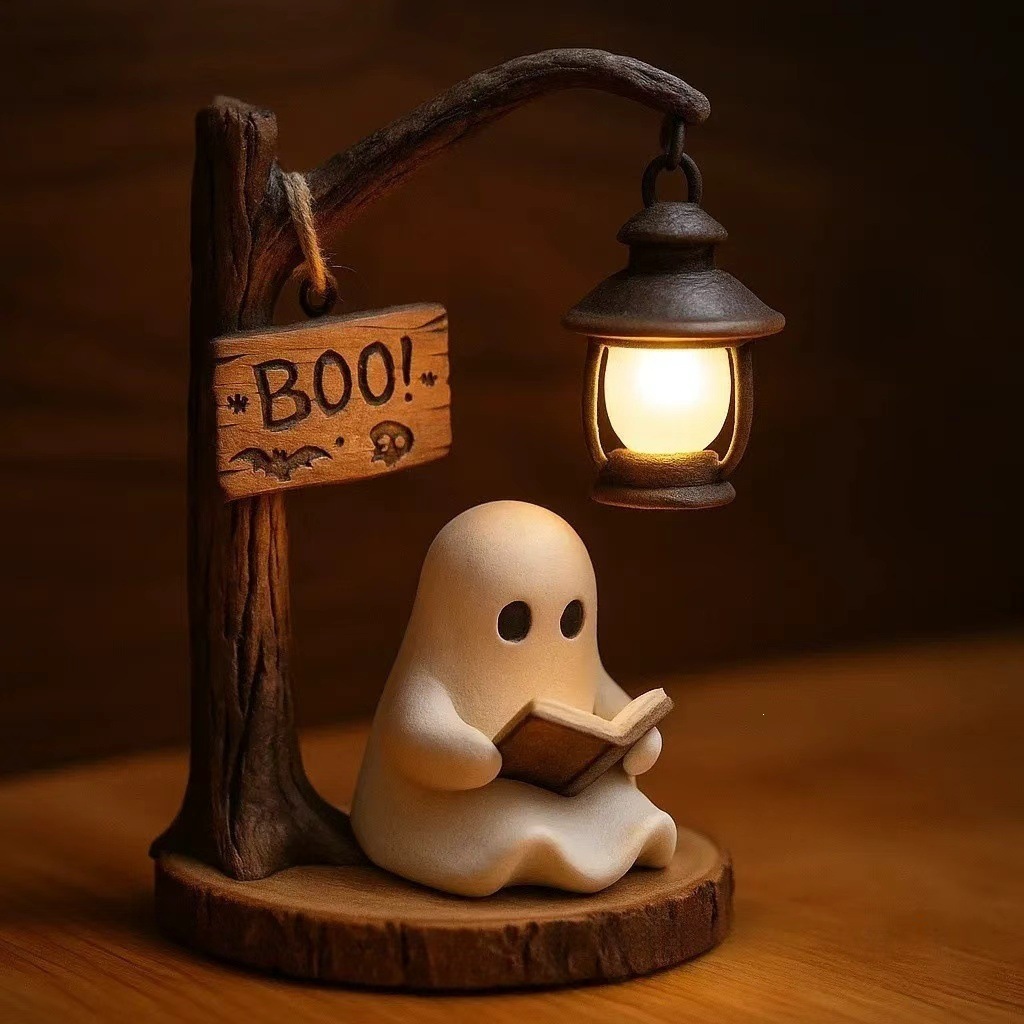โคมไฟอ่านหนังสือรูปผี ขนาด 4.3 - Desk Setup Lamp บทวิจารณ์และราคา