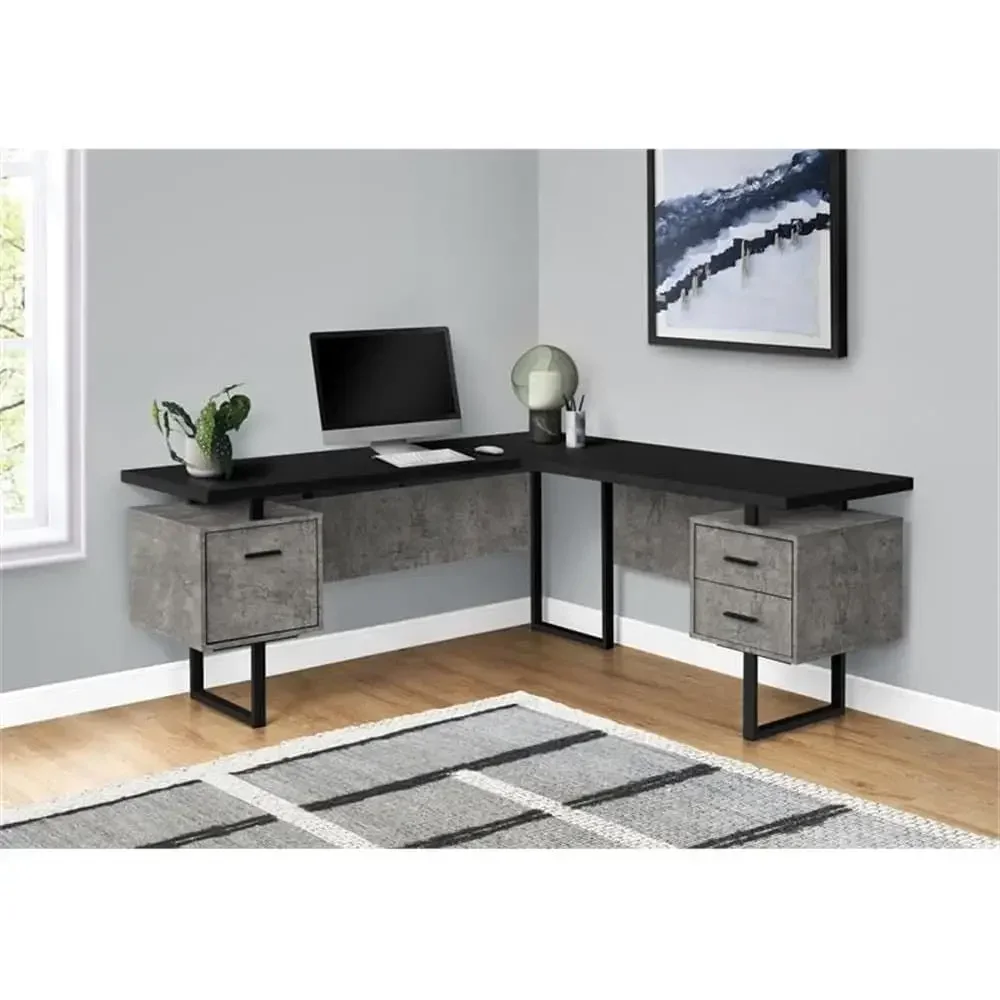 โต๊ะคอมพิวเตอร์รูปตัวแอล ขนาด  - Desk Setup L Shaped บทวิจารณ์และราคา