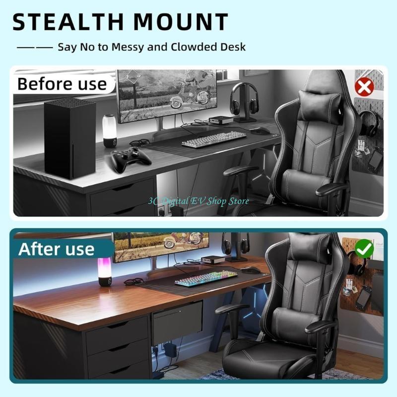 E74D ที่มีประสิทธิภาพภายใต้ขาต - Desk Setup Xbox บทวิจารณ์และราคา