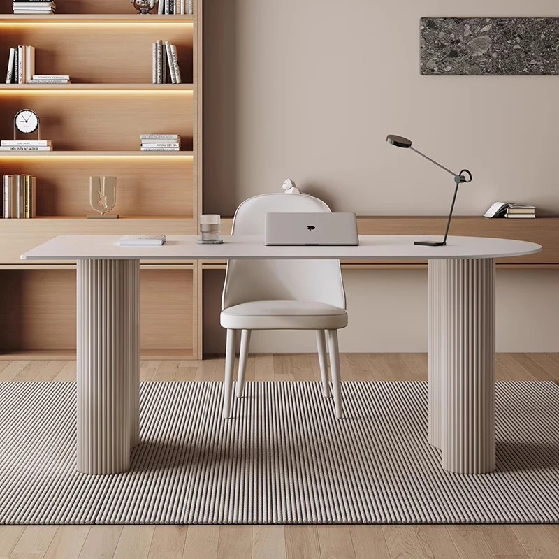 โต๊ะทำงานในห้องนอน โต๊ะโน้ตบุ๊ - Desk Setup L Shaped บทวิจารณ์และราคา