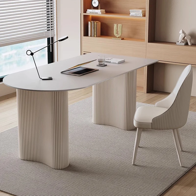 โต๊ะทำงานในห้องนอน โต๊ะโน้ตบุ๊ - Desk Setup L Shaped บทวิจารณ์และราคา