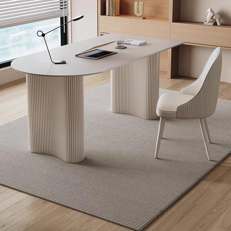โต๊ะทำงานในห้องนอน โต๊ะโน้ตบุ๊ - Desk Setup L Shaped บทวิจารณ์และราคา