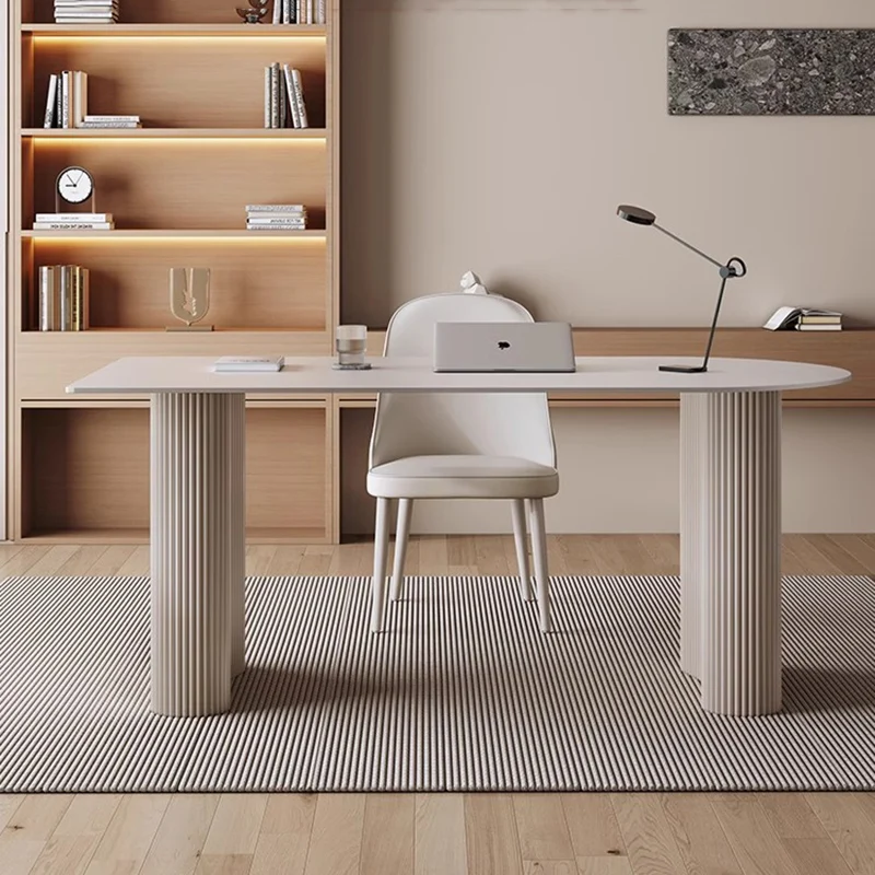 โต๊ะทำงานในห้องนอน โต๊ะโน้ตบุ๊ - Desk Setup L Shaped บทวิจารณ์และราคา