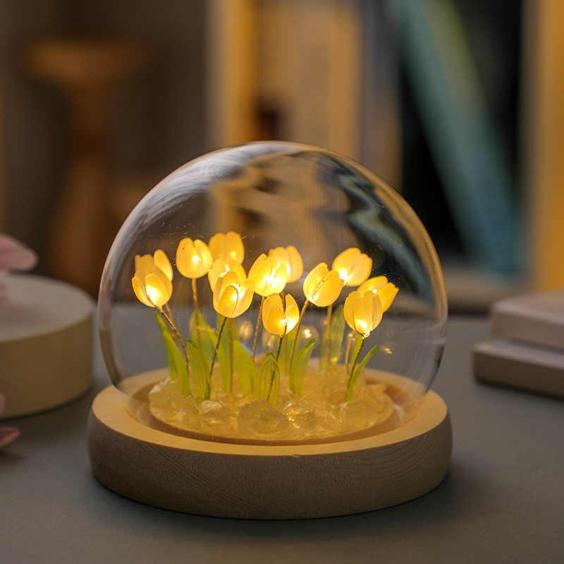 ถุงทิวลิปทำด้วยมือแบบ DIY ทำมื - Desk Setup Lamp บทวิจารณ์และราคา