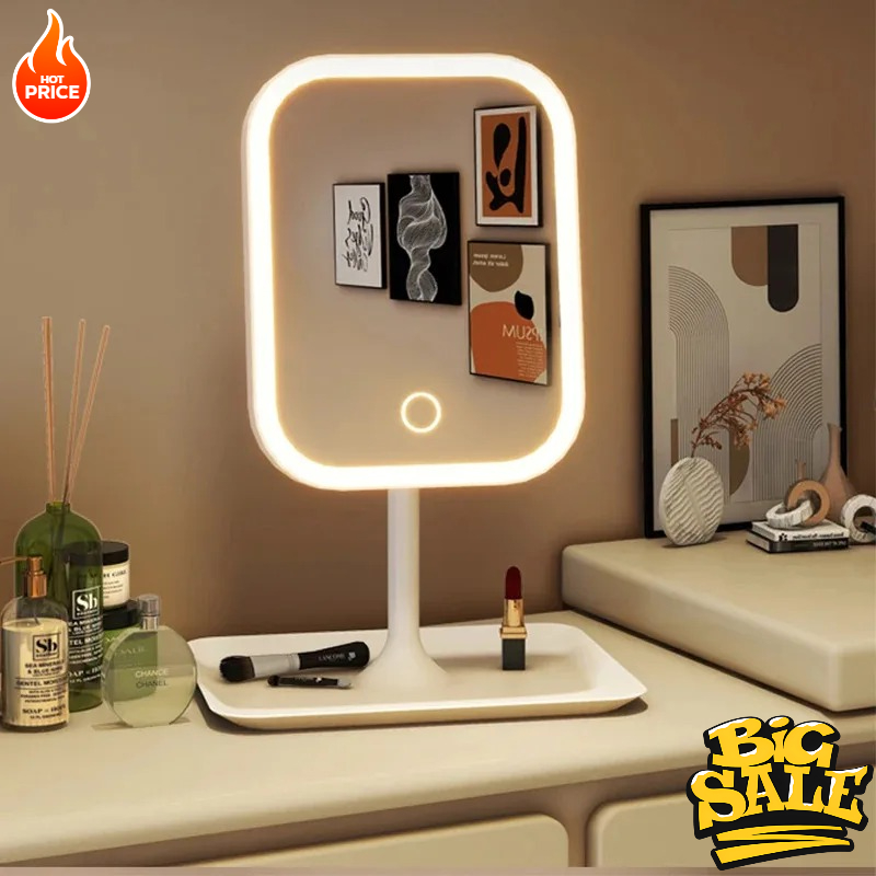 กระจกแต่งหน้า LED แบบตั้งโต๊ะท - Desk Setup Lamp บทวิจารณ์และราคา